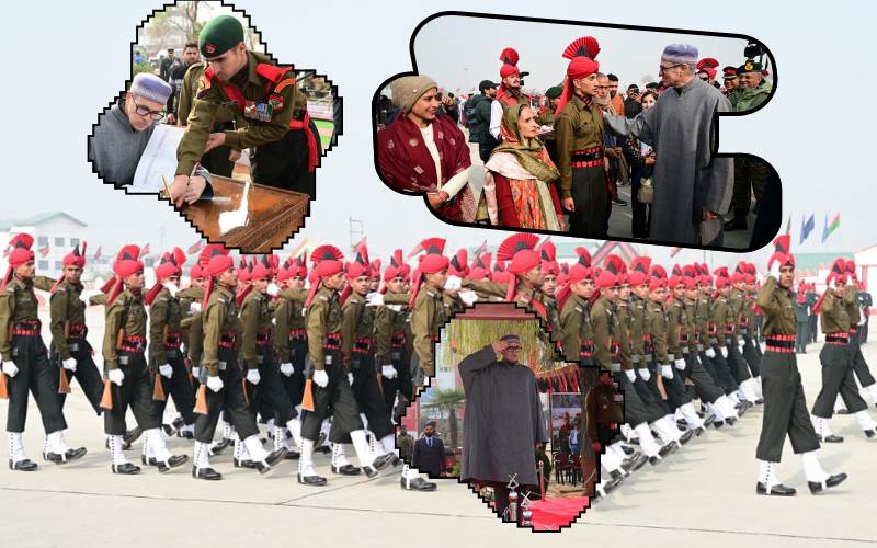 سرینگرمیں اگنی ویروں کی پاسنگ آؤٹ پریڈ:آپ جموں وکشمیرکے بہترین فرزند ہیں،عمرعبداللہ